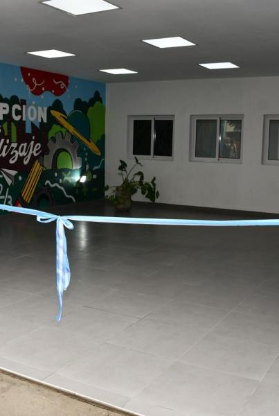 El intendente Molinuevo inauguró nuevas aulas en la Escuela Municipal Octavio Muedra Tasquer